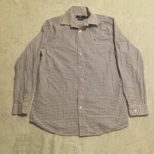 Vineyard Vines Long Sleeve Boys Botton Down Shirt Size XL 18